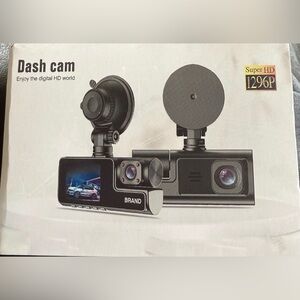 Abrand Dual Lens Black Dash Cam